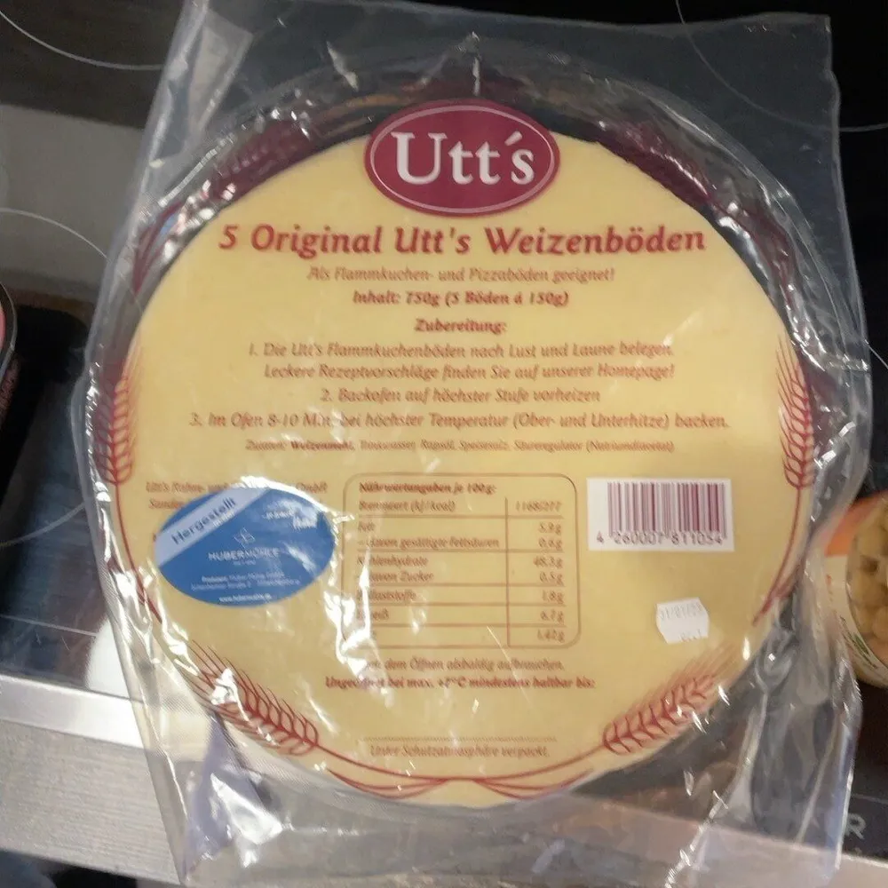 5 Original Utt’s Weizenböden