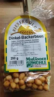 Dinkel Backerbsen