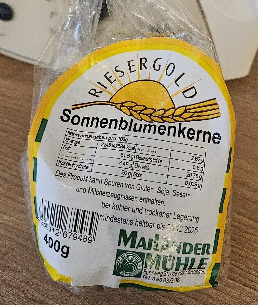 Sonnenblumenkerne