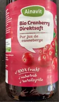 Alnavit Bio Cranberry Muttersaft, 750 ML