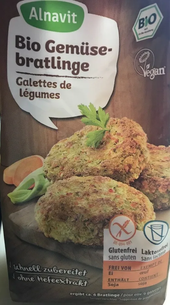 Galettes de légumes