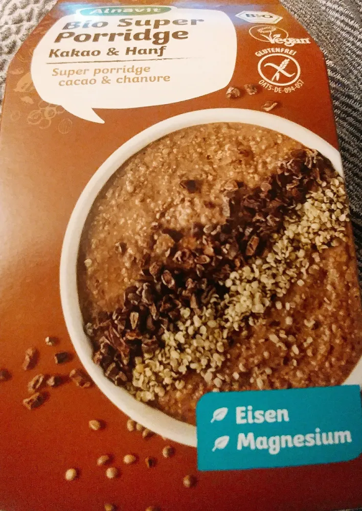 Bio Super Porridge Kakao & Hanf