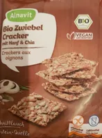 Bio zwiebel cracker