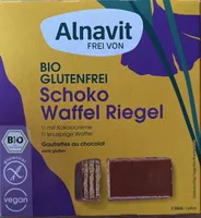BIO GLUTENFREI Schoko Waffel Riegel