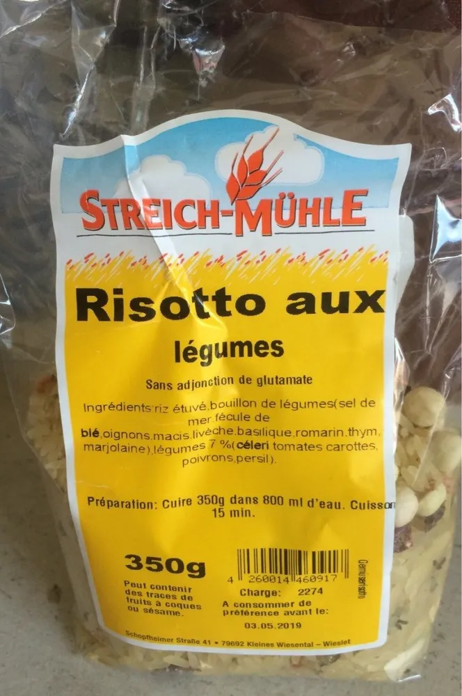 Risotto aux legumes