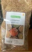 Leinsamen geschrotet