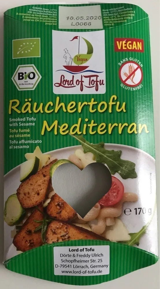 Tofu fumé au sésame