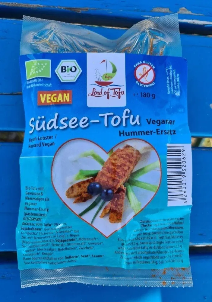 Südsee-Tofu: Veganer Hummer-Ersatz /  Homard Vegan