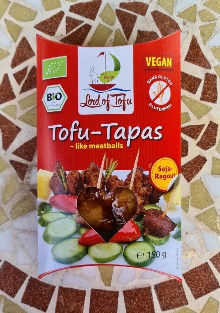 Tofu-Tapas (like vegan meatballs)