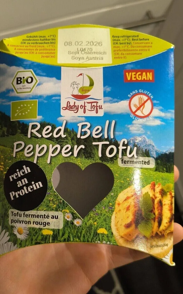 Red Bell Pepper Tofu