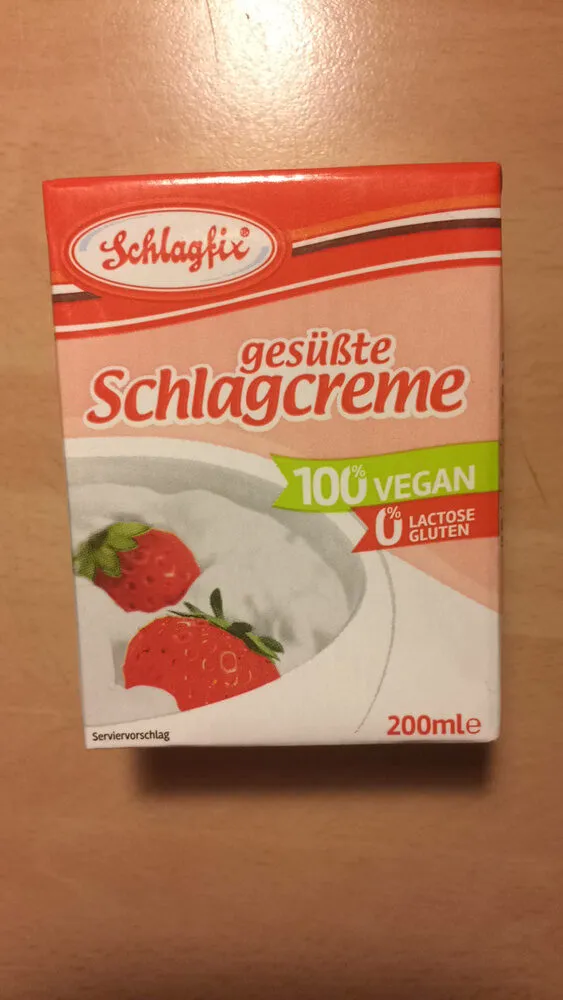 Leha Gesüßte Schlagcreme Vegan 200 ML