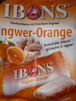 IBONS Ingwer-Orange