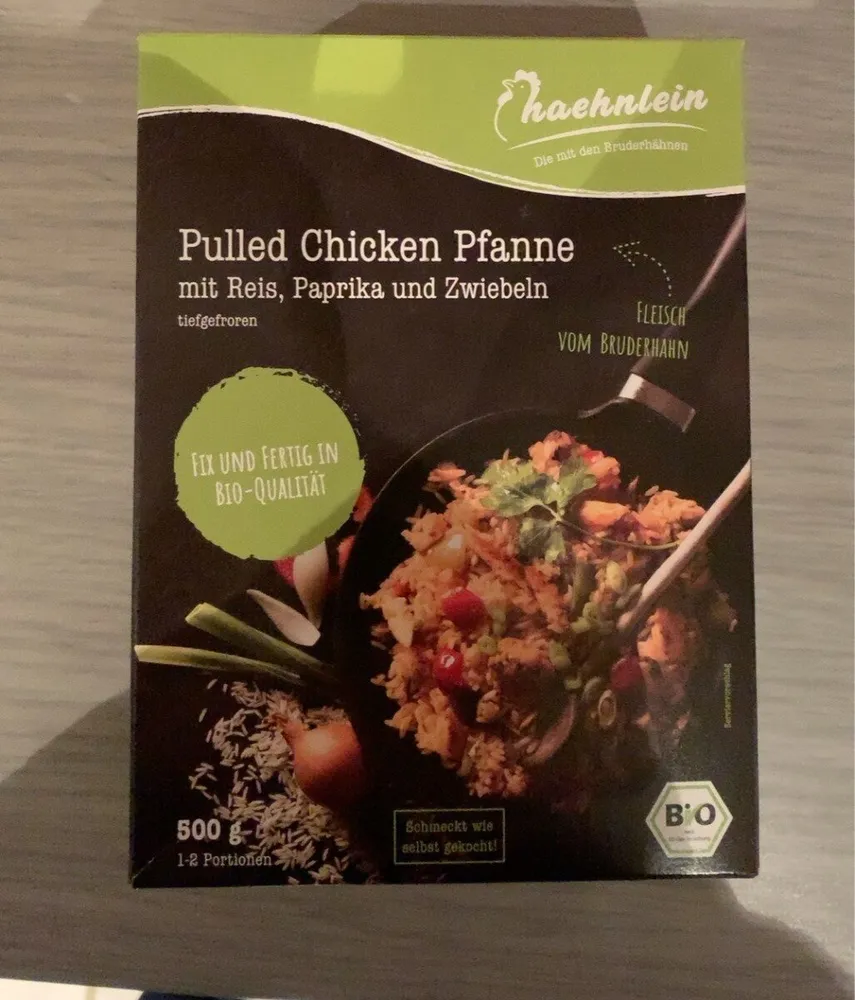 Pulled Chicken Pfanne