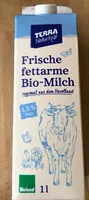 Frische fettarme Bio-Milch