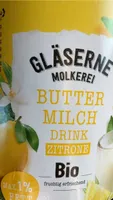Buttermilch Drink Zitrone Bio