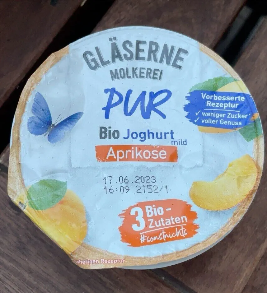 Bio Joghurt mild Aprikose