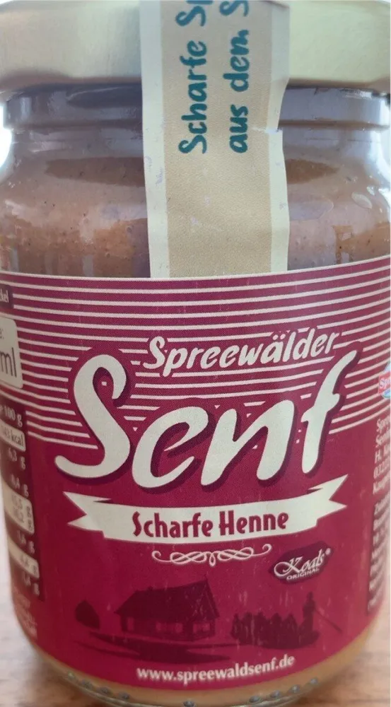 Spreewälder Senf - Scharfe Henne
