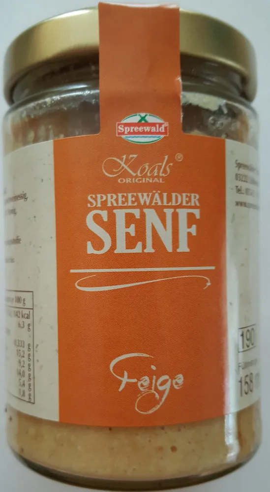 Spreewälder Senf Feige
