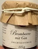 Fruchtaufstrich Brommbeere mit Gin