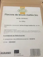 Flocons de levure maltée Bio