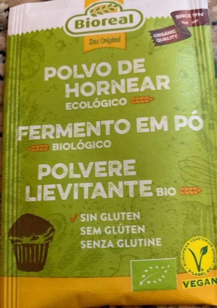 Levadura en polvo