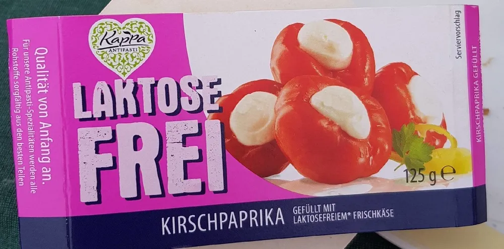 Kirschpaprika Kappa Laktosefrei