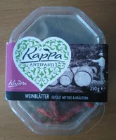Weinblätter gefüllt mit Reis & Kräutern