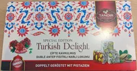 Turkish Delight ÇIFTE KAVRULMUŞ DUBLE ANTEP FISITKLI NARLI LOKUMU