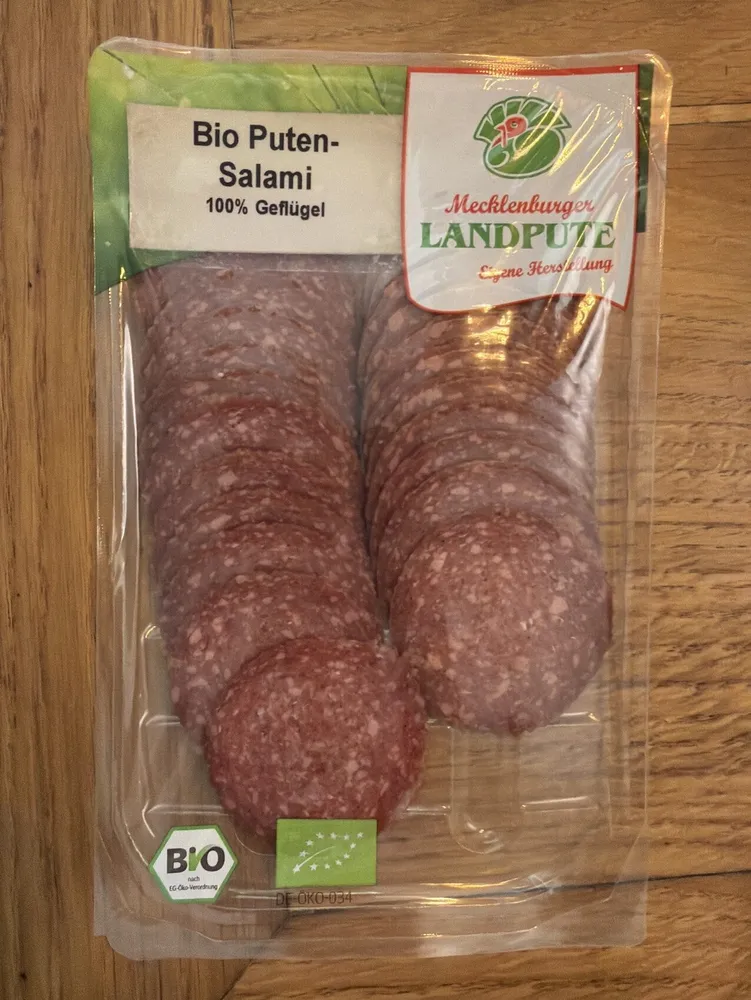 Bio Puten-Salami