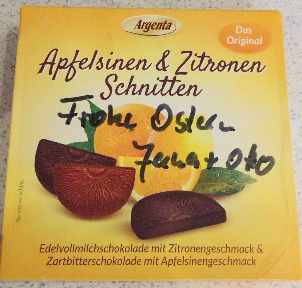 Apfelsinen & Zitronen Schnitten