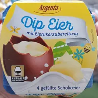 Dip Eier mit Eierlikör