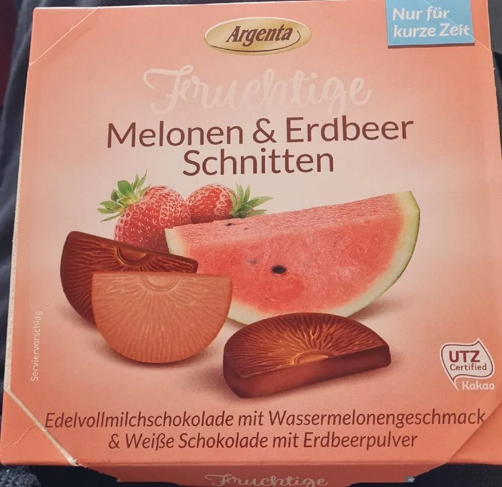 Fruchtige Melonen & Erdbeer Schnitten