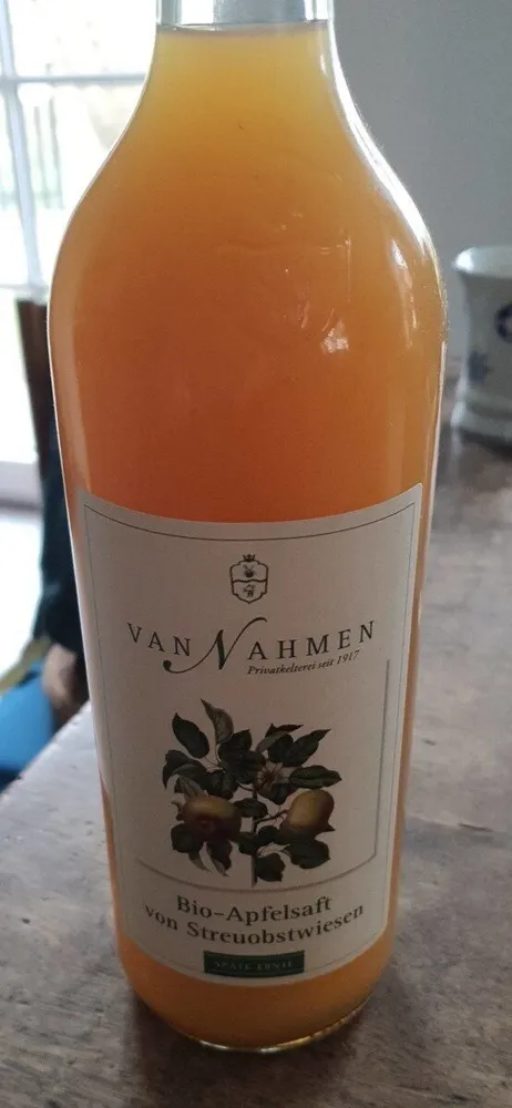 Bio Apfelsaft von Streuobstwiesen