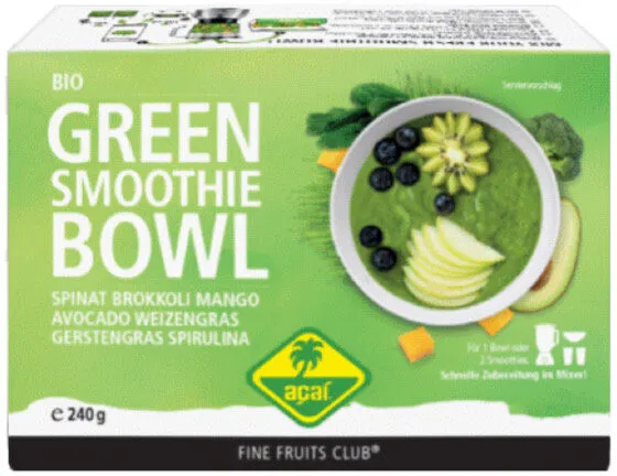 Organic Green Smoothie Bowl 8x240g