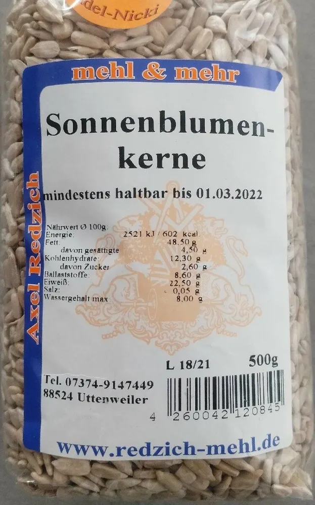 Sonnenblumenkerne