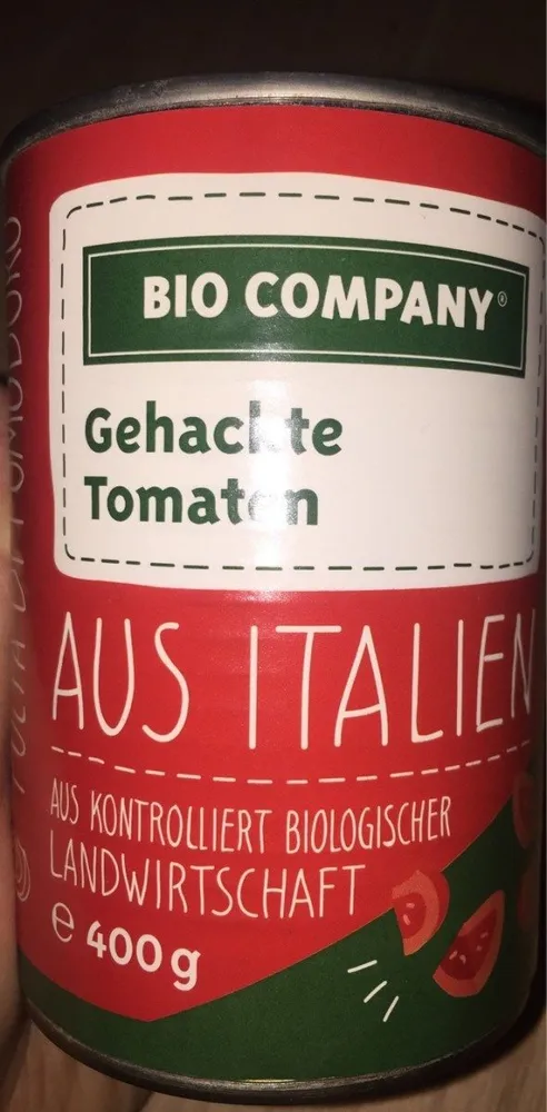 Gehackte tomaten