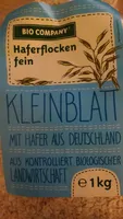 Haferflocken fein