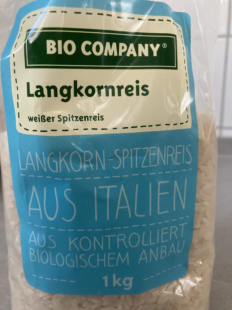 Langkorn Reis weiss Himalaya
