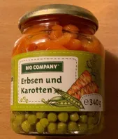Erbsen und Karotten