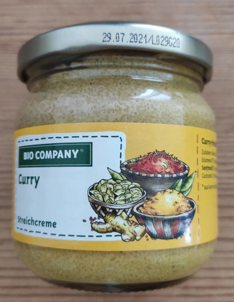 Curry Streichcreme