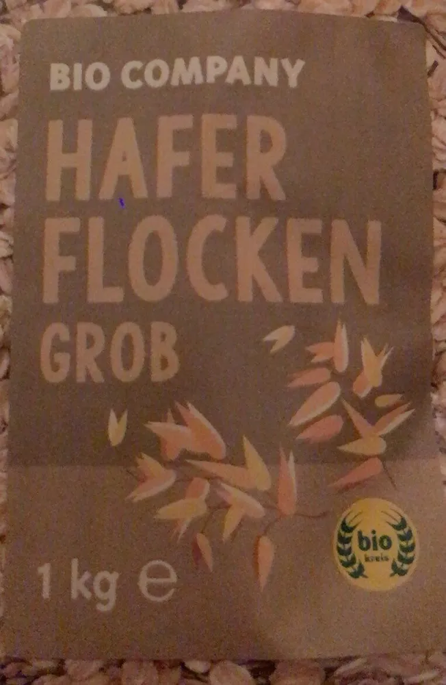 Hafer flocken groß