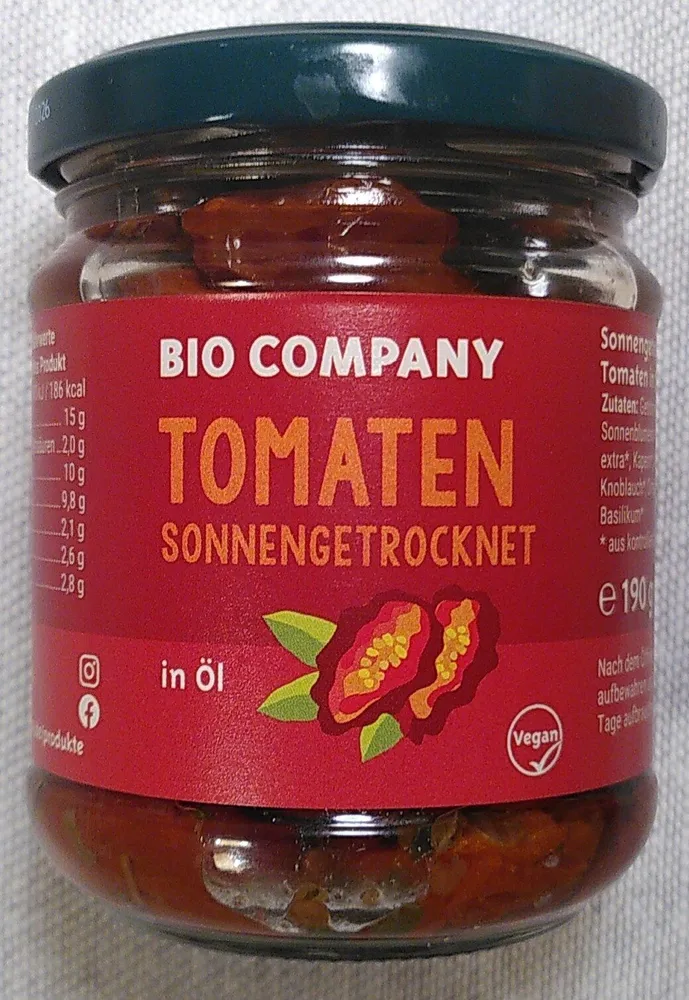 Tomates séchées au soleil à l'huile