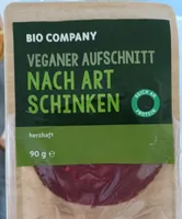 Veganer Aufschnitt nach Art Schinken herzhaft