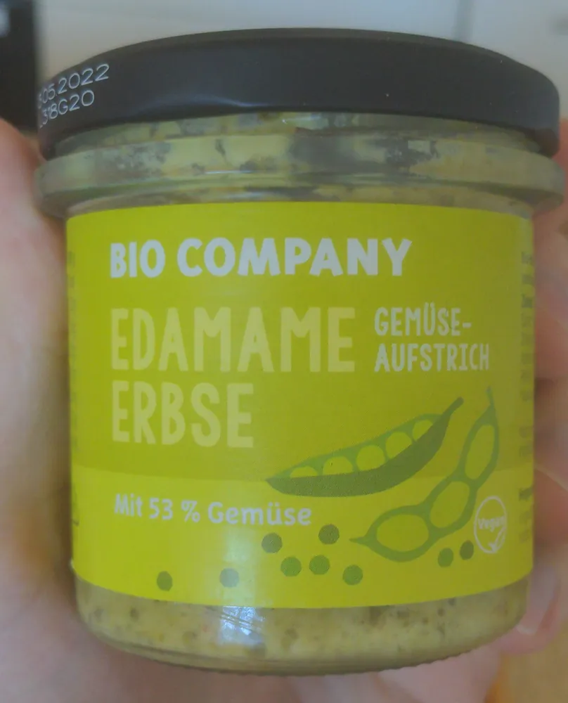 Edamame/ Erbse Gemüseaufstrich
