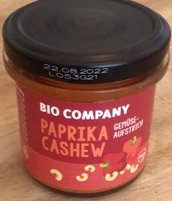 Paprika cashew aufstrich