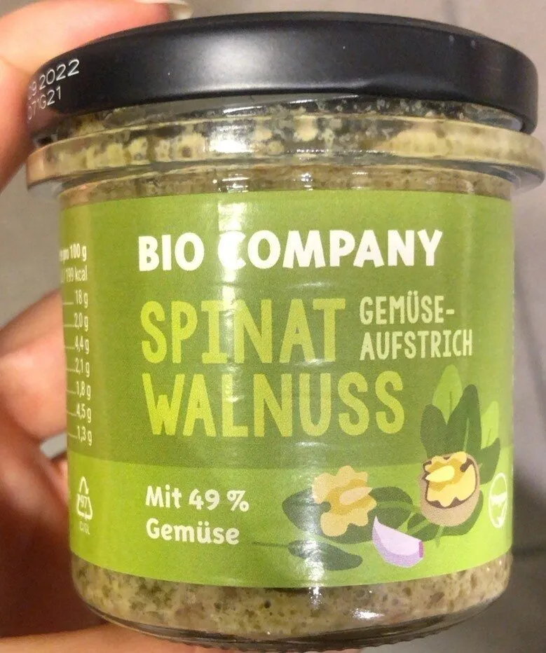 Spinat walnuss