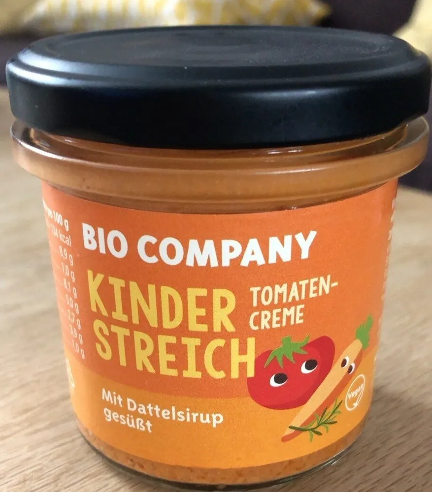 Kinderstrech Tomatencreme