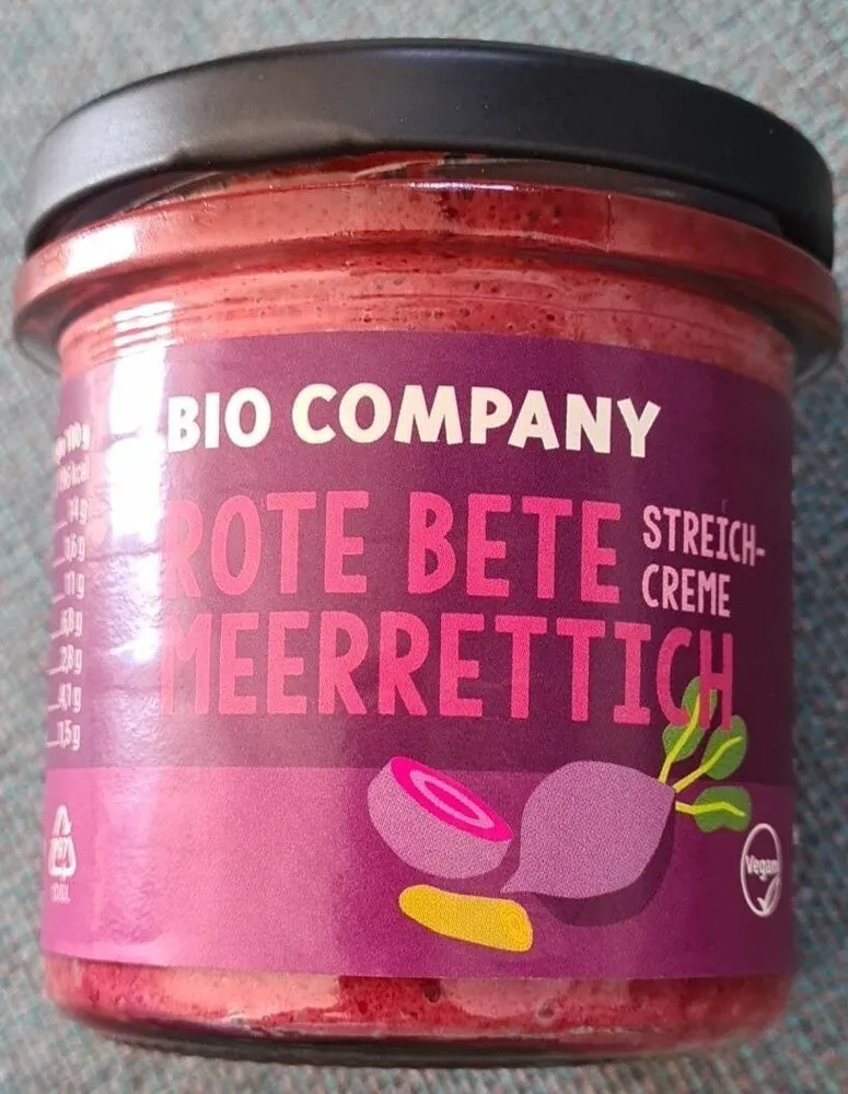 Rote Bete Meerrettich Streichcreme
