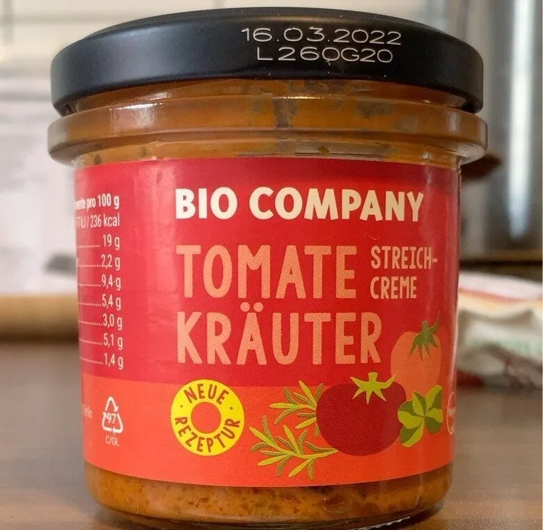 Tomate Kräuter Streichcreme