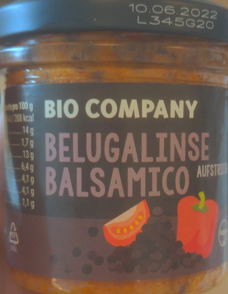 Belugalinse Balsamico Aufstrich